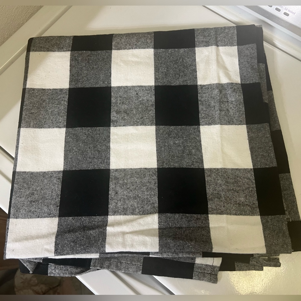 Buffalo Plaid Tablecloth 60x60 inches